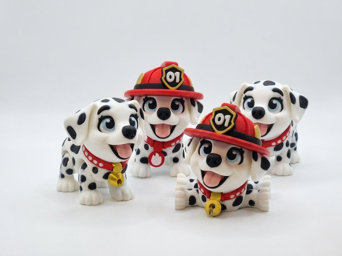 Dalmatian Fire Safety Pups