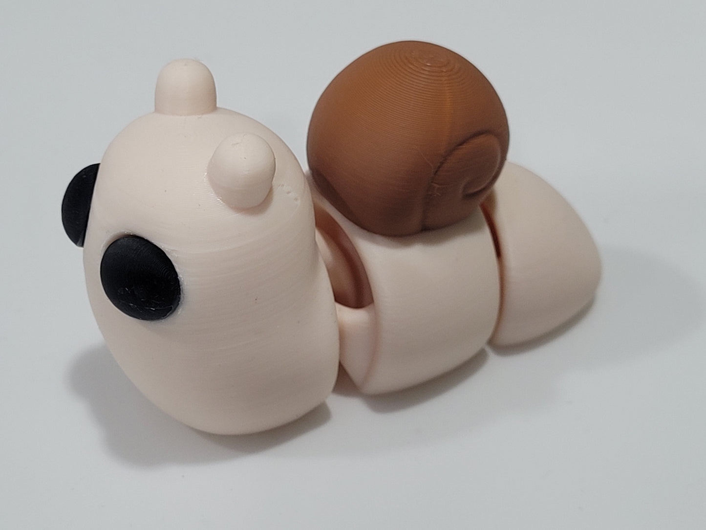 Articulated Tiny Snail fidget and keychain from Zou3D