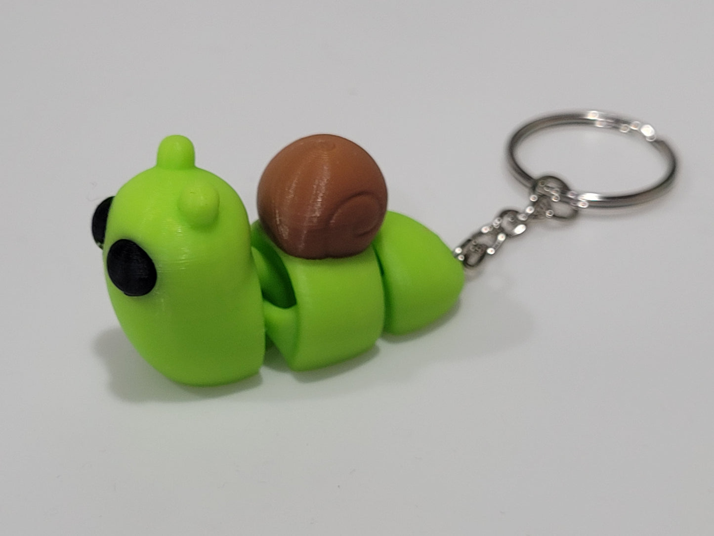 Articulated Tiny Snail fidget and keychain from Zou3D
