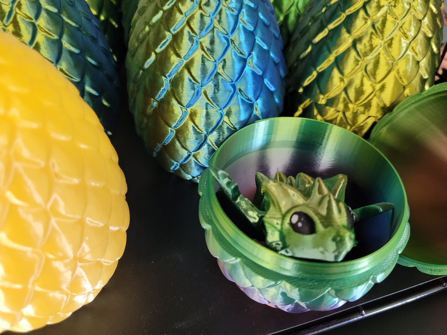 Tiny Wyvern Egg and Baby from Cinderwing3D