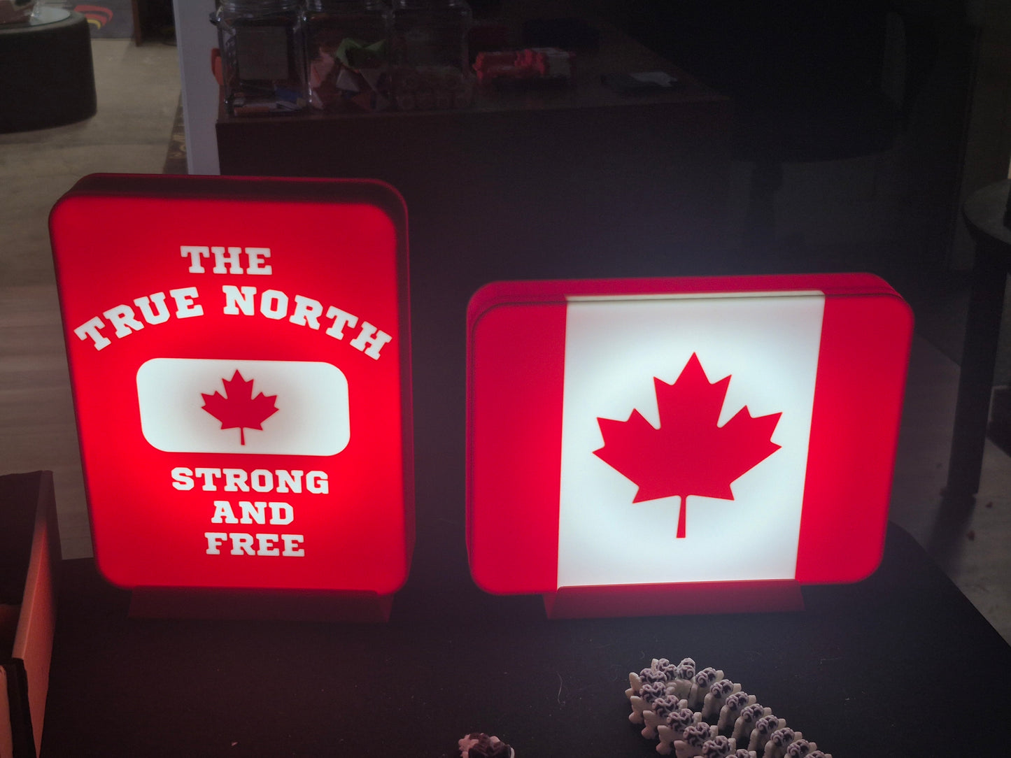 Canada Flag LED Lightbox.