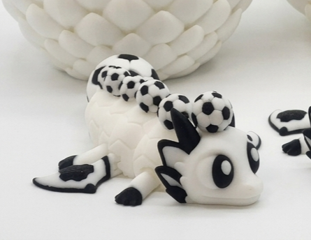 Soccer Dragon Hatchking and Egg