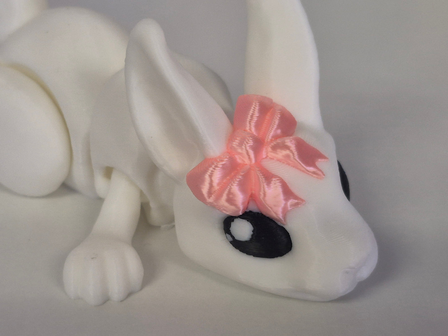 Bow Bunny articulated Bunny by Cinderwing 3D