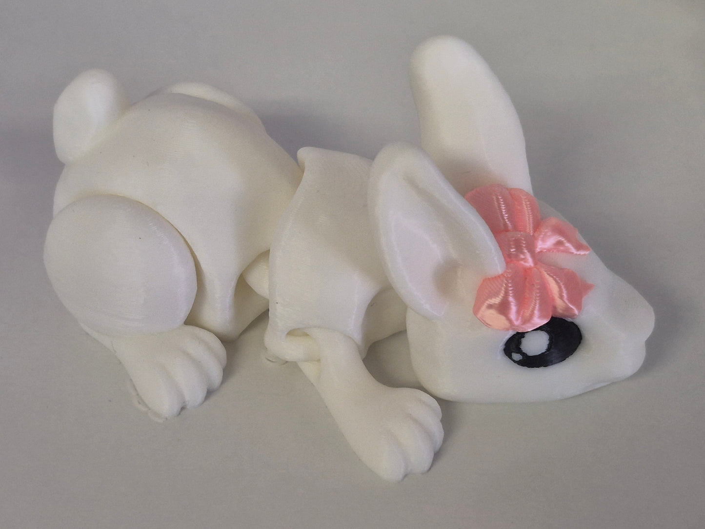 Bow Bunny articulated Bunny by Cinderwing 3D