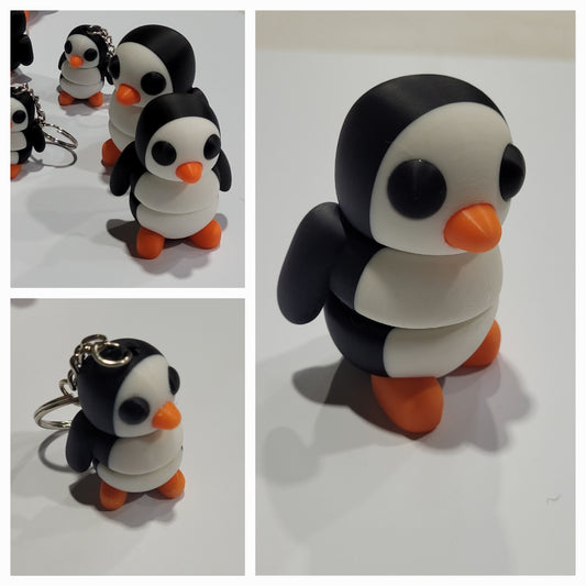 Articulated Tiny Peguin Fidget Model by Zou3D