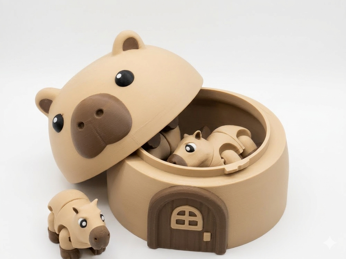 The Capybara Den and Mini's
