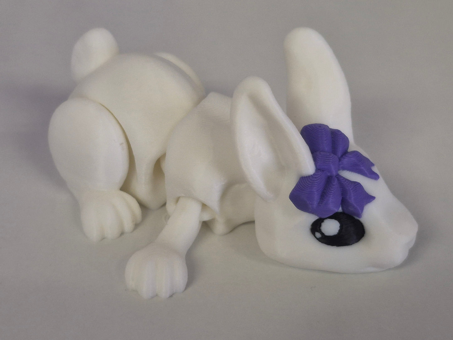 Bow Bunny articulated Bunny by Cinderwing 3D