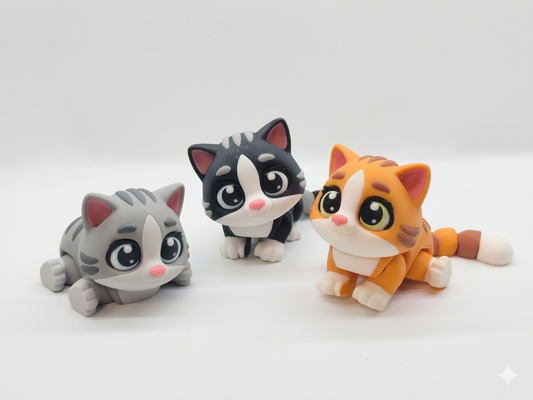 Flexi Big Eyes Tabby Kitten