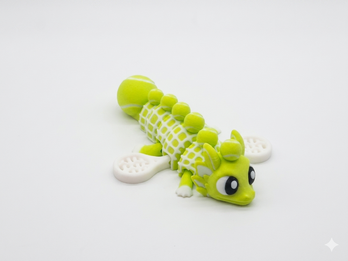 Tennis Egg and Hatchling