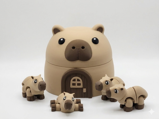The Capybara Den and Mini's