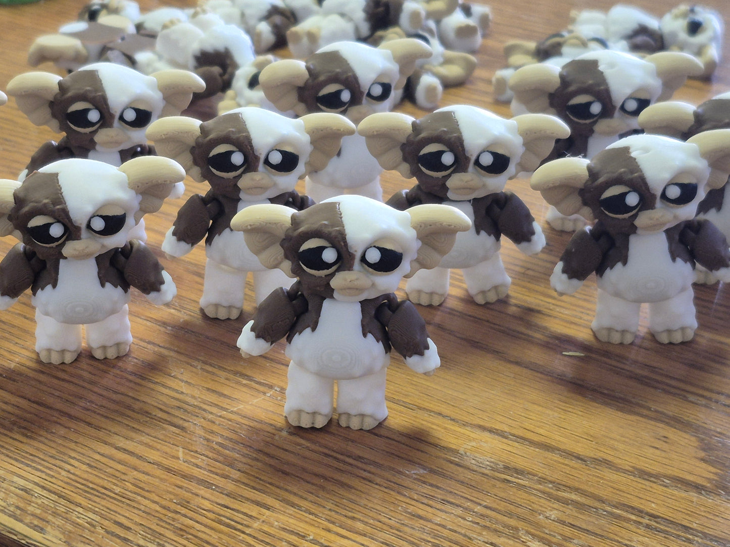 Cute Articulated Monster Mini Fidget and Keychain