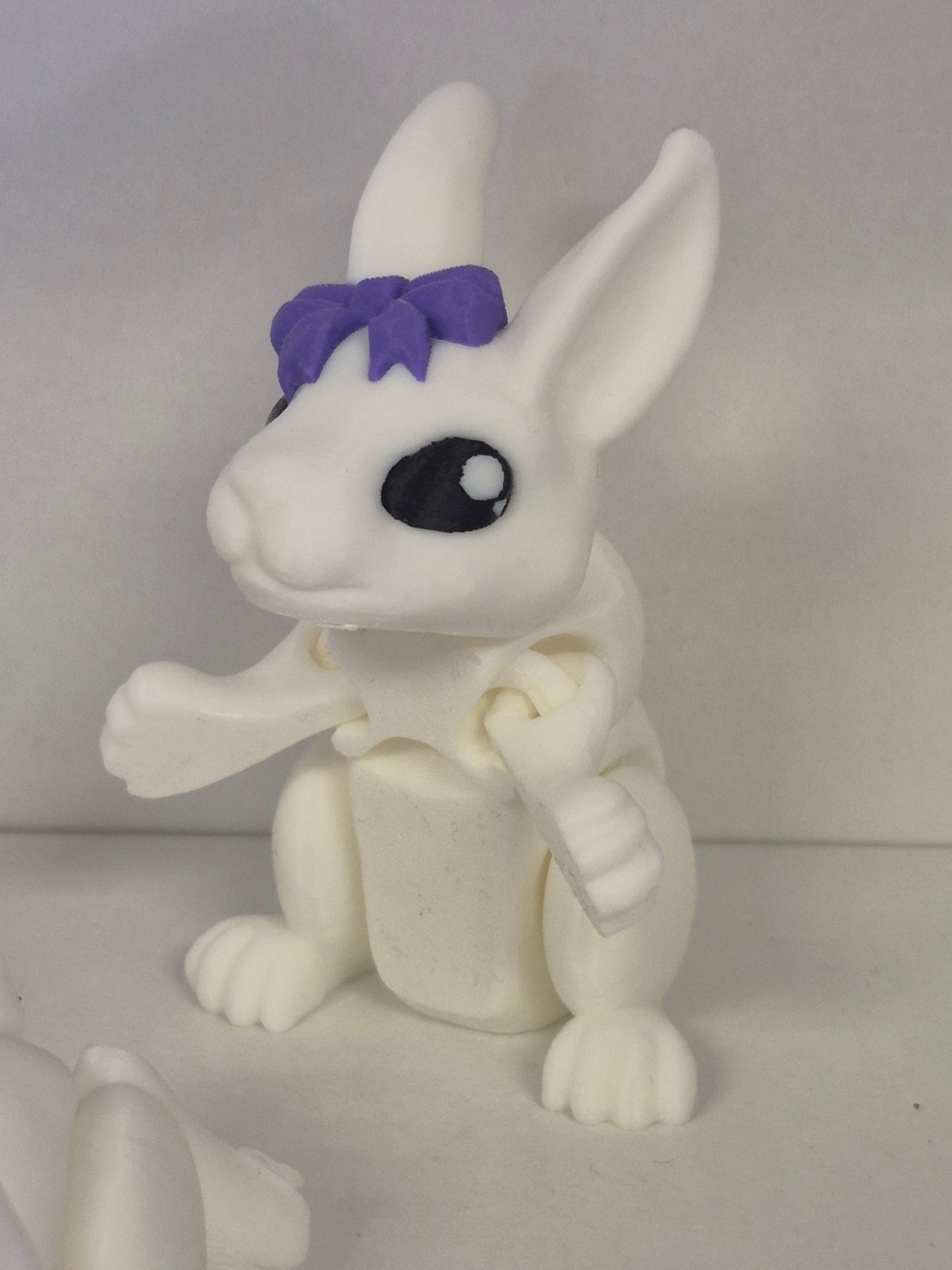 Bow Bunny articulated Bunny by Cinderwing 3D