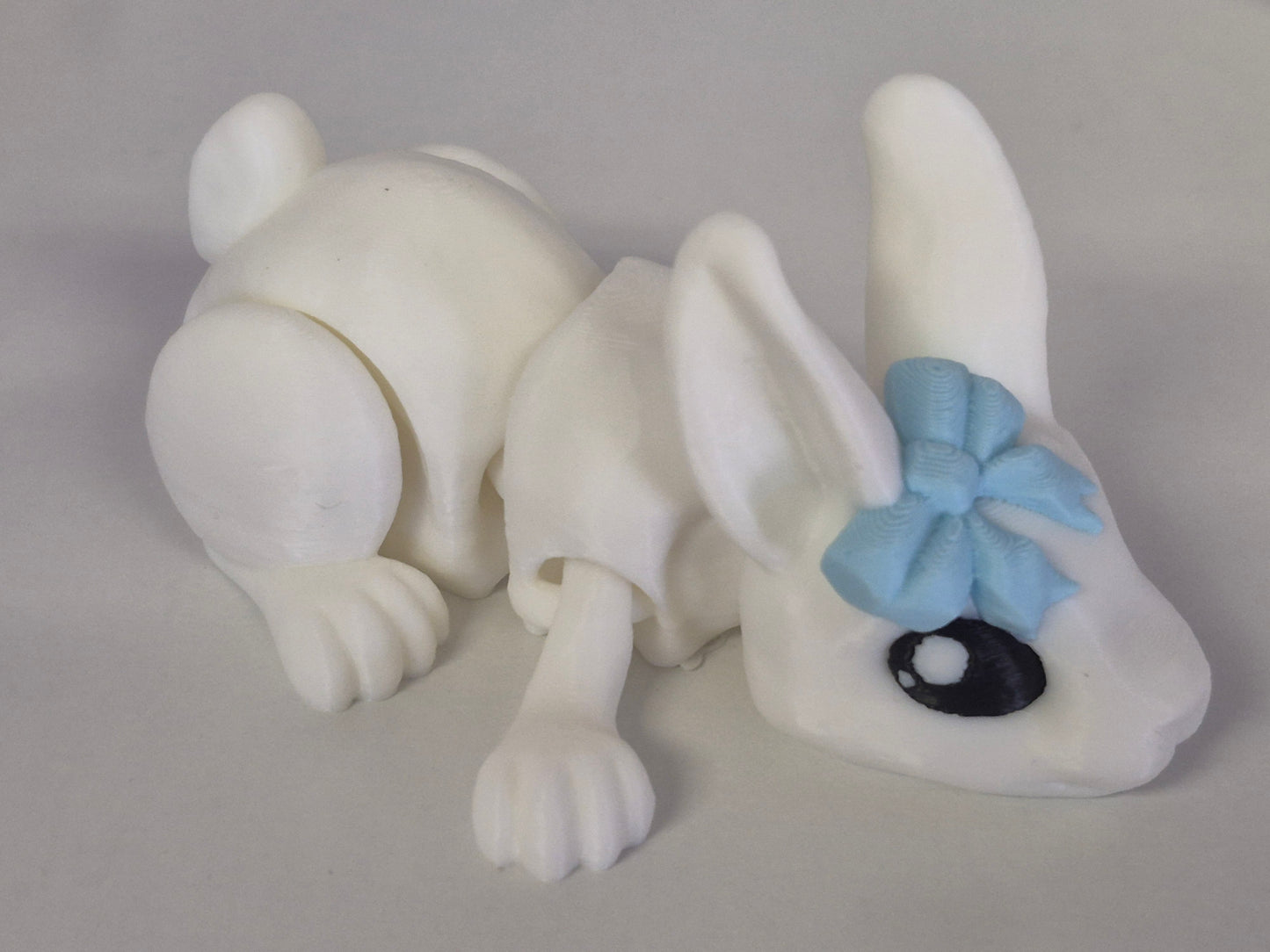 Bow Bunny articulated Bunny by Cinderwing 3D