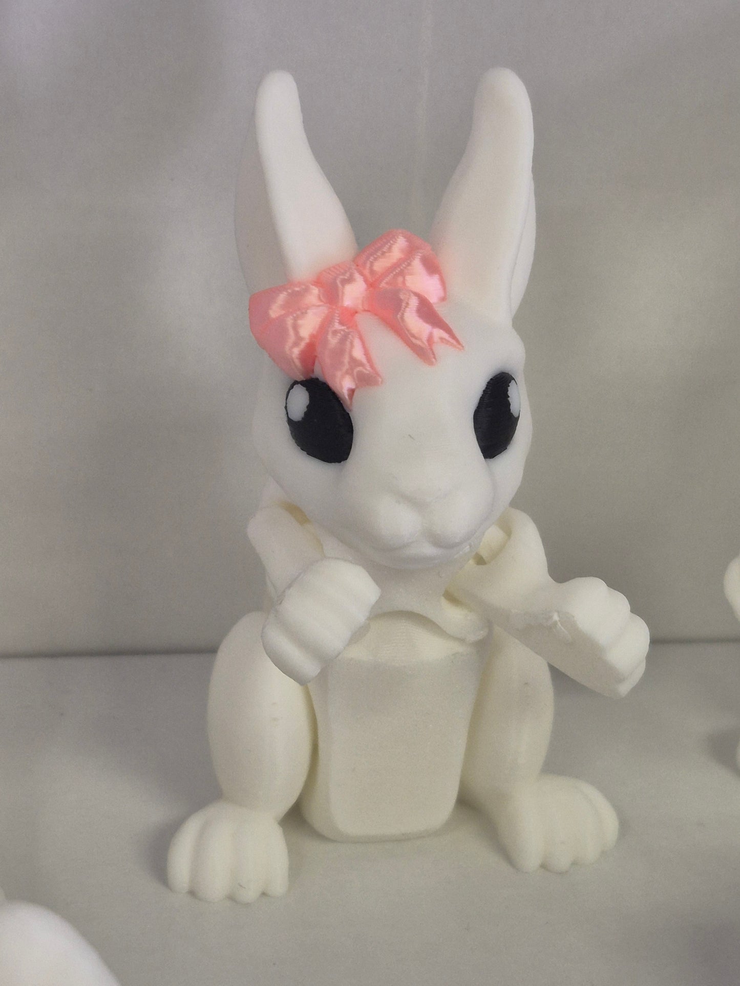Bow Bunny articulated Bunny by Cinderwing 3D