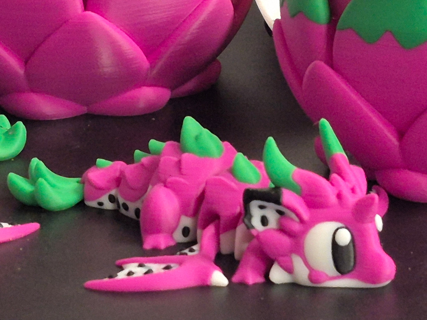 Dragonfruit Egg with Baby Dragon inside