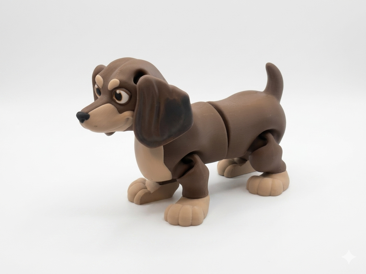 The Ultimate Articulated Dachshunds!