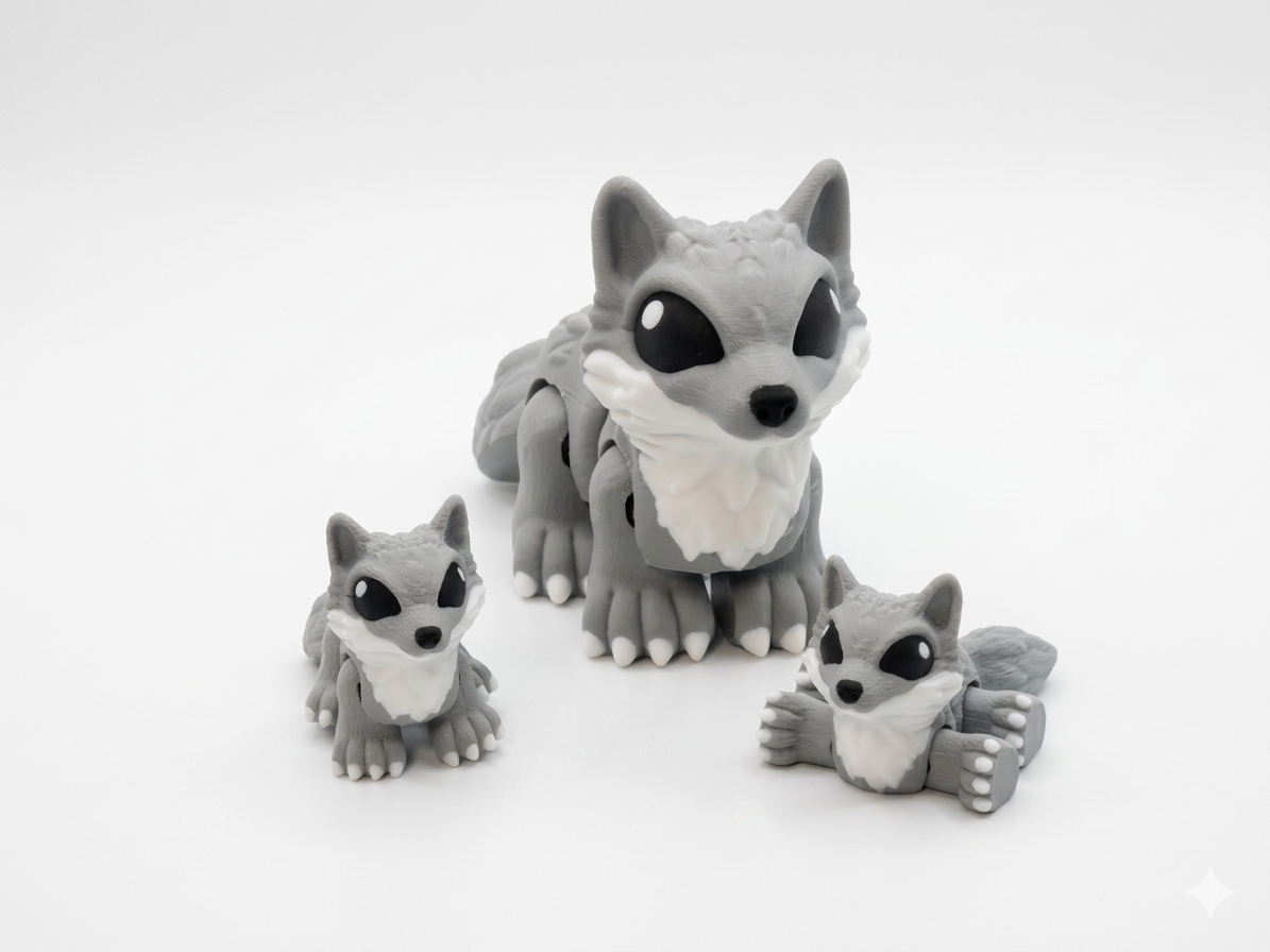 Arctic Wolf Pack Flexi's