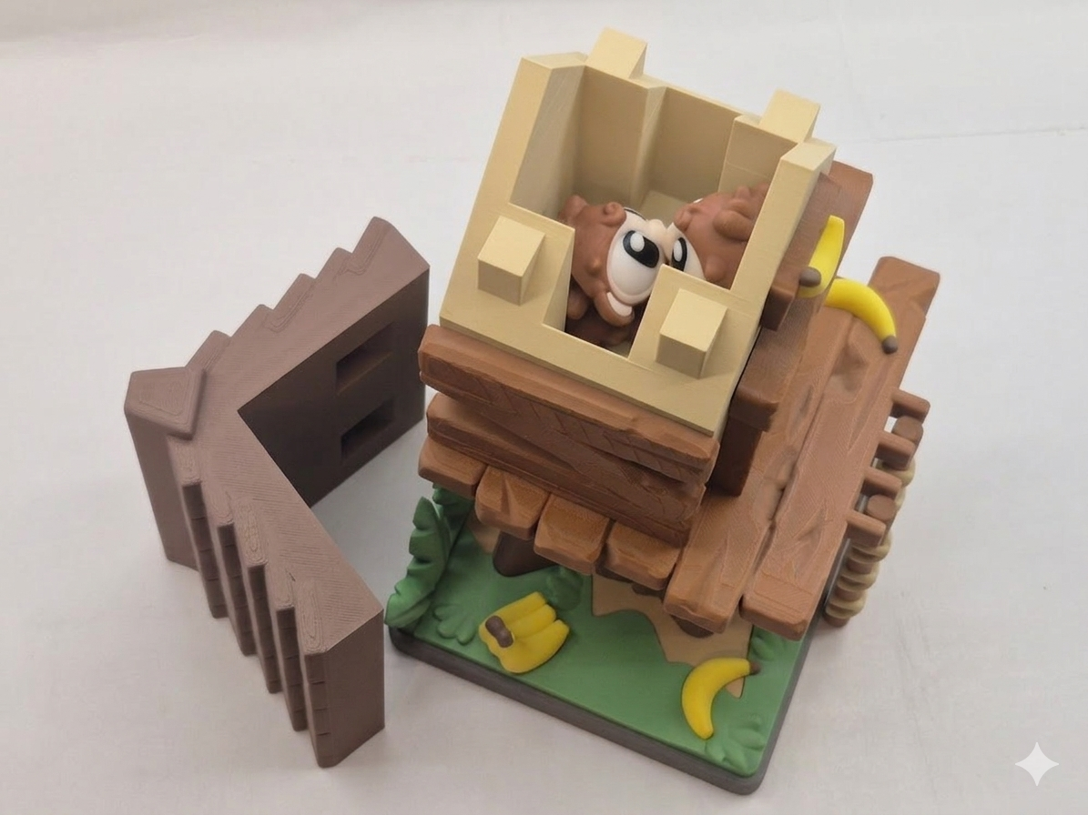 🐒 Monkey Treehouse Adventure Playset 🍌